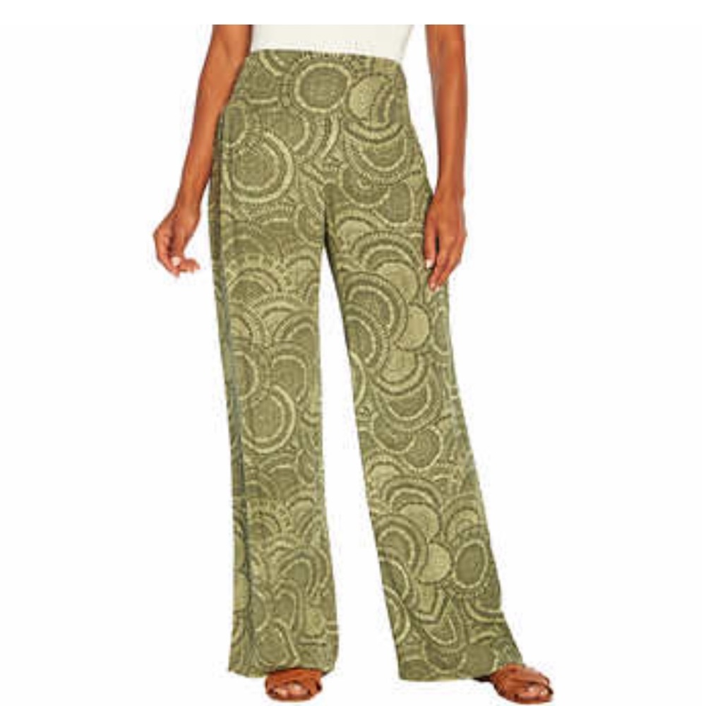NWT Three Dots Ladies' Printed Pant (M)